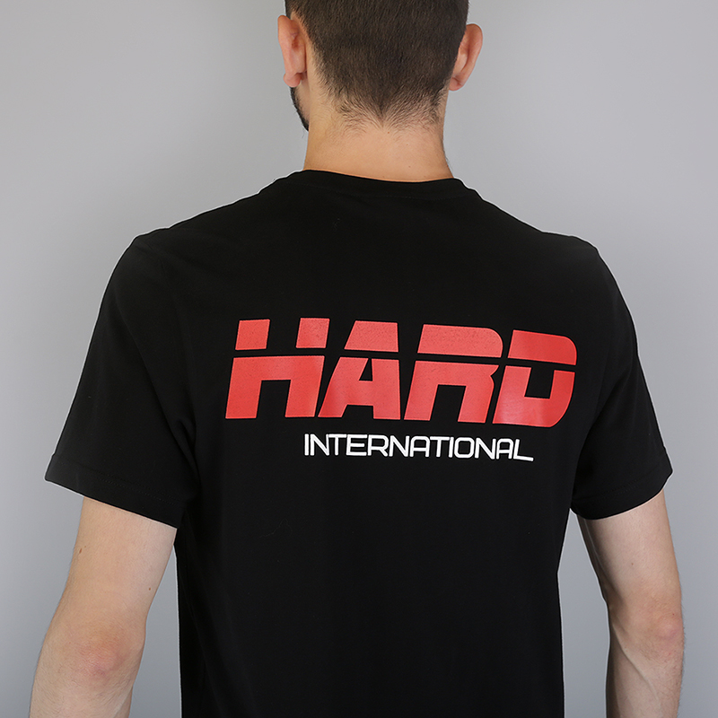 Мужская футболка Hard International (International-черн)  - цена, описание, фото 6